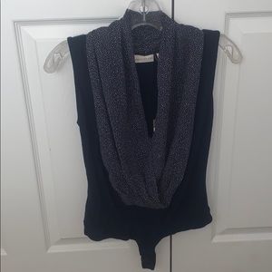 Navy Blue Bodysuit NY & Company NWT